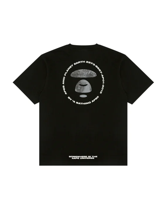 AAPE Moonface logo tee
